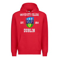 Red university college dublin Premium Hoodie - artisFamous
