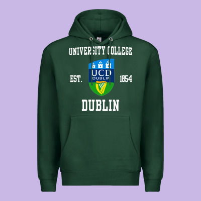 University College Dublin Premium Hoodie Designed By Artisfamous