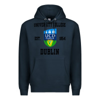 Navy university college dublin Premium Hoodie - artisFamous
