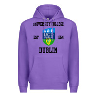 Purple university college dublin Premium Hoodie - artisFamous