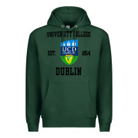 Sports Green university college dublin Premium Hoodie - artisFamous