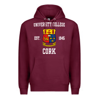 Burgundy university college cork Premium Hoodie - artisFamous
