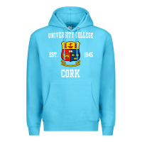 Ocean Blue university college cork Premium Hoodie - artisFamous