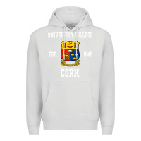 Dove Grey university college cork Premium Hoodie - artisFamous