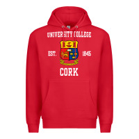 Red university college cork Premium Hoodie - artisFamous