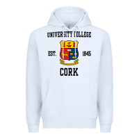 White university college cork Premium Hoodie - artisFamous
