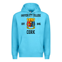 Ocean Blue university college cork Premium Hoodie - artisFamous