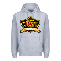 Heather Grey ugk Premium Hoodie - artisFamous