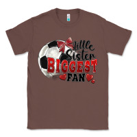 Chestnut little sister biggest fan soccer Classic Tee - FaDigitalArtStudio