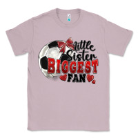 Lilac little sister biggest fan soccer Classic Tee - FaDigitalArtStudio