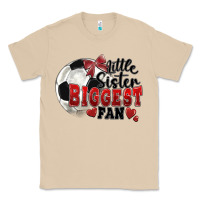 Mushroom little sister biggest fan soccer Classic Tee - FaDigitalArtStudio