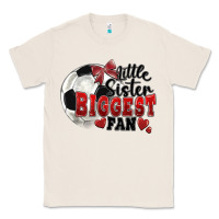 Natural little sister biggest fan soccer Classic Tee - FaDigitalArtStudio