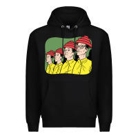 Black Devo Premium Hoodie - artisFamous