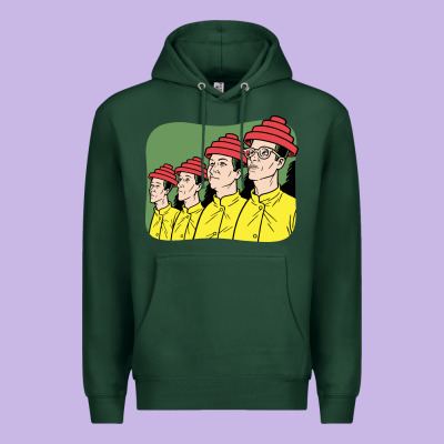 Devo Premium Hoodie Designed By Artisfamous