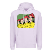 Lilac Devo Premium Hoodie - artisFamous