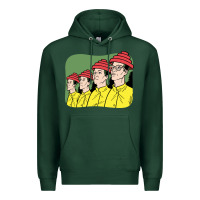 Sports Green Devo Premium Hoodie - artisFamous