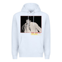 White Fad Gadget Fireside Favourites Premium Hoodie - artisFamous