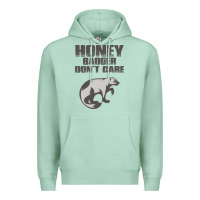 Seafoam honey badger dont care Premium Hoodie - artisFamous