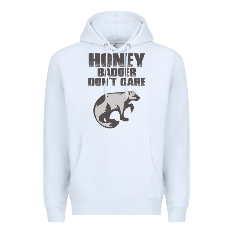 Honey Badger Dont Care Premium Hoodie by artisFamous | Teevron