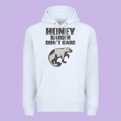 Honey Badger Dont Care Premium Hoodie Designed By Artisfamous