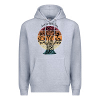 Heather Grey National love a tree day Premium Hoodie - artisFamous