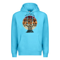 Ocean Blue National love a tree day Premium Hoodie - artisFamous