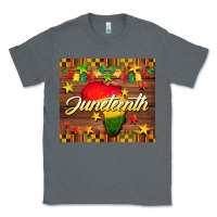 Charcoal Heather Juneteenth Classic Tee - BarkalooDesign