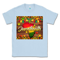Dusty Blue Juneteenth Classic Tee - BarkalooDesign