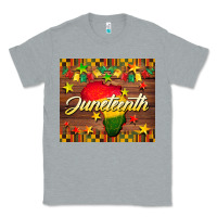 Heather Grey Juneteenth Classic Tee - BarkalooDesign