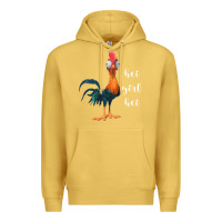 Antique Gold hei girl Premium Hoodie - artisFamous