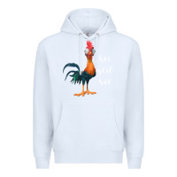 White hei girl Premium Hoodie - artisFamous