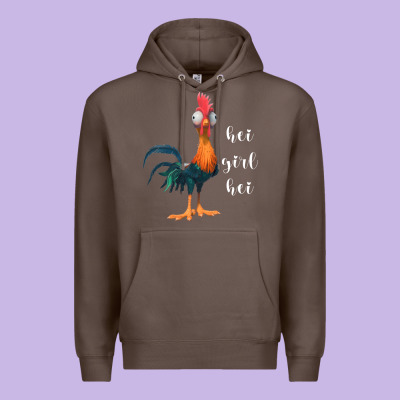 Hei Girl Premium Hoodie Designed By Artisfamous