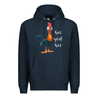 Navy hei girl Premium Hoodie - artisFamous