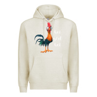 Oatmeal Heather hei girl Premium Hoodie - artisFamous