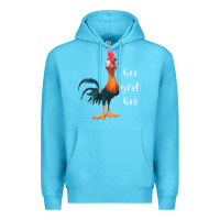 Ocean Blue hei girl Premium Hoodie - artisFamous