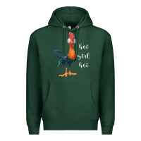 Sports Green hei girl Premium Hoodie - artisFamous