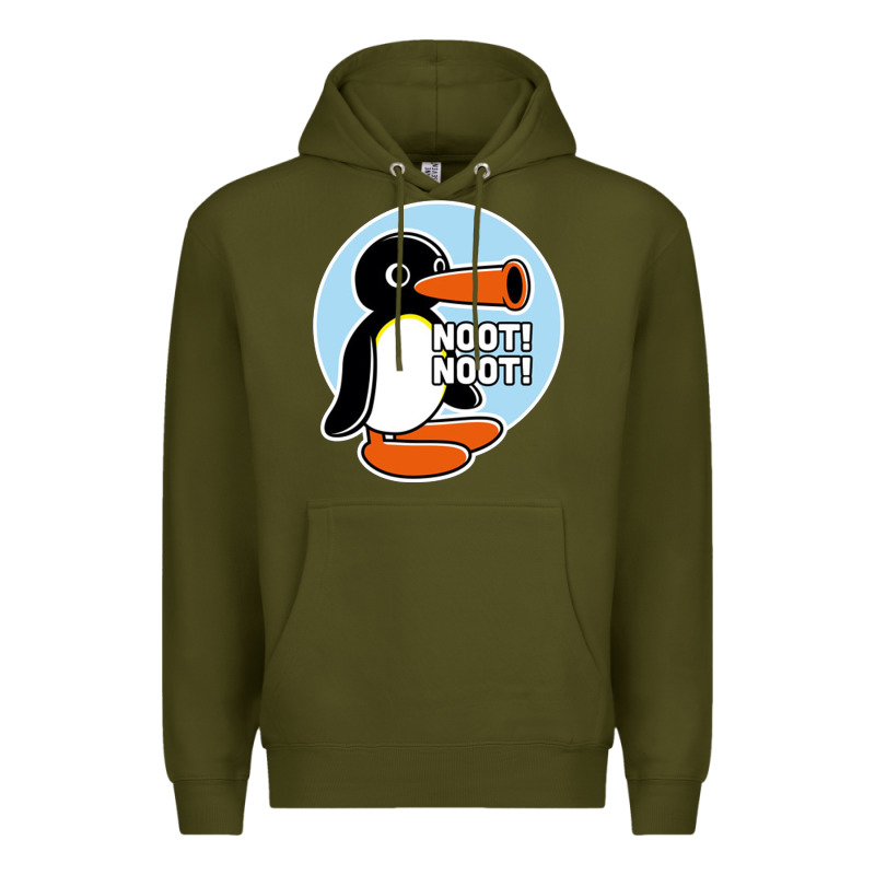 Noot Noot Funny Premium Hoodie by artisFamous | Teevron