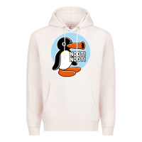 Pale Pink noot noot funny Premium Hoodie - artisFamous