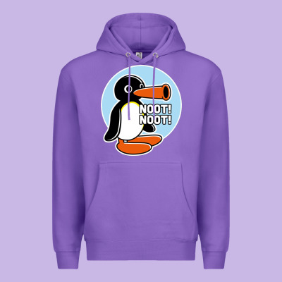 Noot Noot Funny Premium Hoodie Designed By Artisfamous