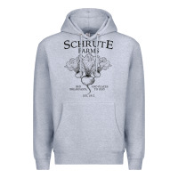Heather Grey Schrute Farms - The Office Premium Hoodie - artisFamous
