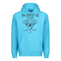 Ocean Blue Schrute Farms - The Office Premium Hoodie - artisFamous