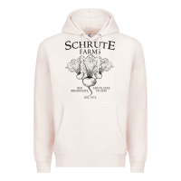 Pale Pink Schrute Farms - The Office Premium Hoodie - artisFamous