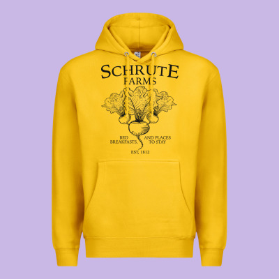 Schrute Farms - The Office Premium Hoodie Designed By Artisfamous