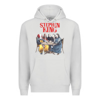 Dove Grey retro cult classic Premium Hoodie - artisFamous