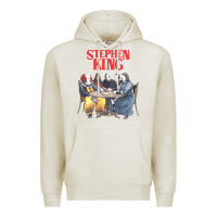 Oatmeal Heather retro cult classic Premium Hoodie - artisFamous
