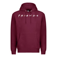 Burgundy Friends Premium Hoodie - artisFamous