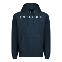 Navy Friends Premium Hoodie - artisFamous