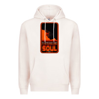 Pale Pink Fist Full Of Soul Long Record Player Premium Hoodie - artisFamous