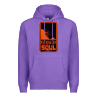 Purple Fist Full Of Soul Long Record Player Premium Hoodie - artisFamous