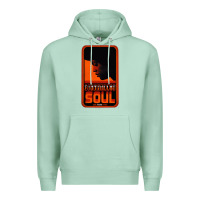 Seafoam Fist Full Of Soul Long Record Player Premium Hoodie - artisFamous